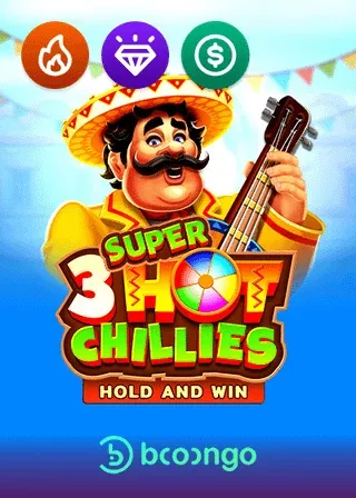 3 Super Hot Chillies nyerőgép: 3Oaks